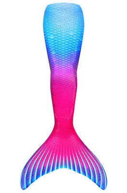 Mermaid Tail Swimsuit Costume – Mermaid Cosplay Fantasy Swimwear for Girls, Kids & Adults, Birthday Gift with Optional Monofin