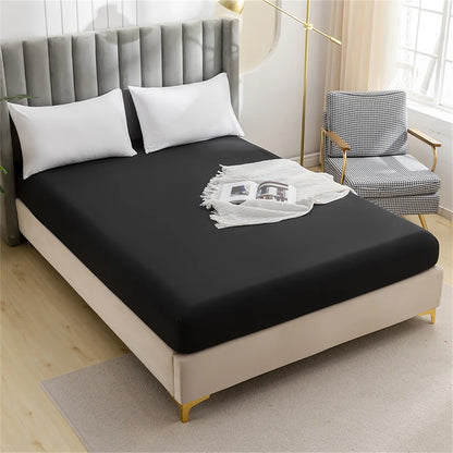 Kuup Waterproof Mattress Protector – Soft Breathable Fitted Mattress Cover with Elastic Band