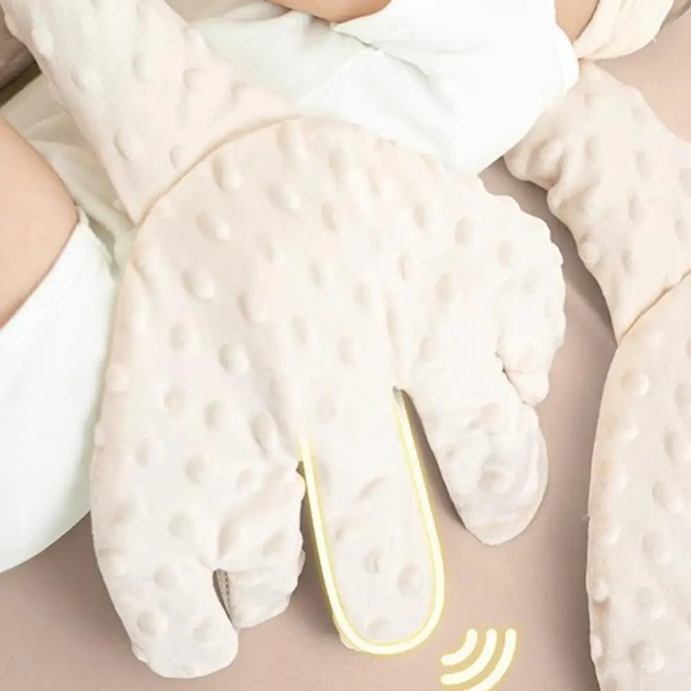 Ours en peluche apaisant pour bébé, avec télécommande – Jouet de confort électrique en forme de dessin animé avec musique, bruit blanc et oreiller doux pour nouveau-nés