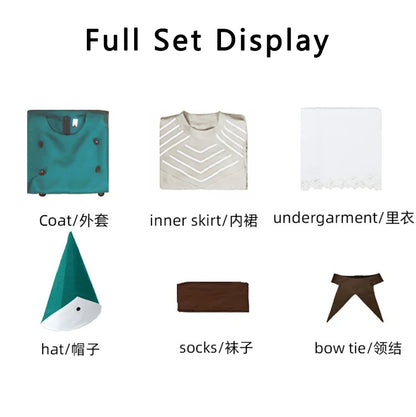 Koko Cosplay Costume – Atelier of Witch Hat Anime Uniform (Women’s Halloween & Carnival Outfit Set)