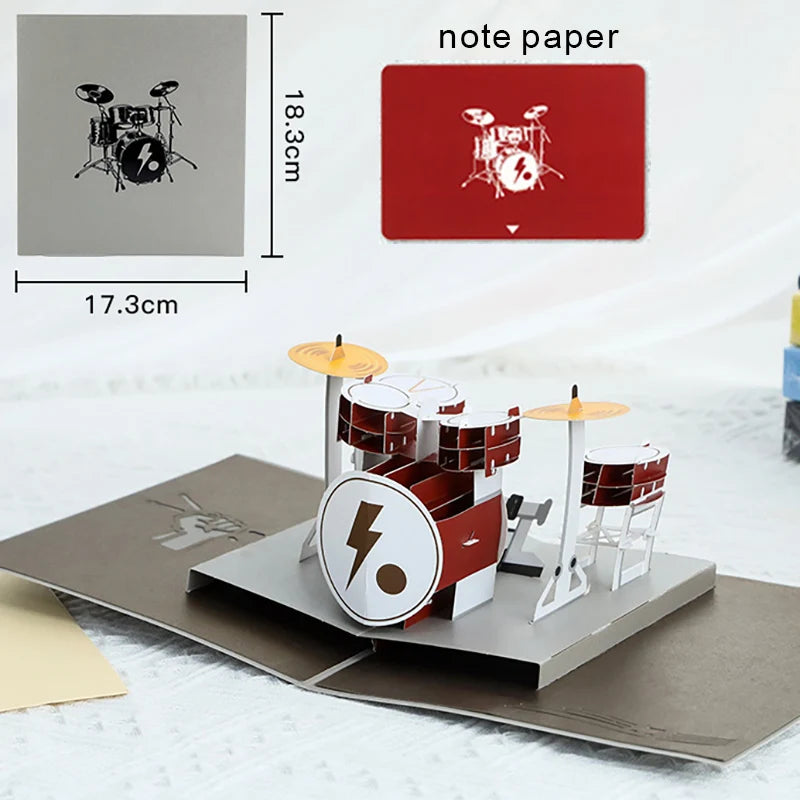3D Pop-Up Greeting Card – Happy Birthday, Mother’s Day, Father’s Day, Love Mom Dad, Rose Flower, Easter & Thank You Gift