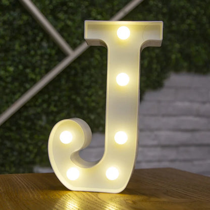 Alphabet & Number LED Night Lights – Personalized Letter Lamps for Birthday Parties, Weddings, Bedrooms, Wall Decor & Home Decorations
