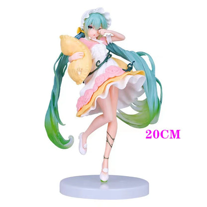 Hatsune Miku Anime Figure – Wedding Dress & Swimsuit Vocaloid PVC Action Figure Collectible Model Toy for Girls Gift