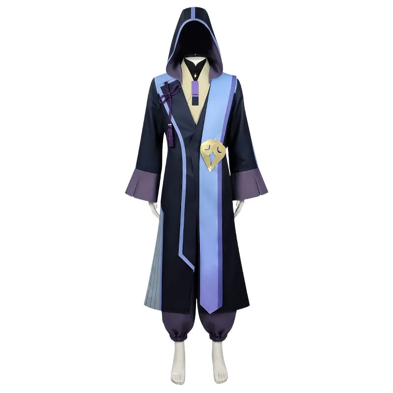 Cosmic Princess Kaguya Inspired Cosplay Costume – Komazawa Rai Mikado Akira Uniform Set with Wig for Men Halloween, Carnival & Roleplay Party