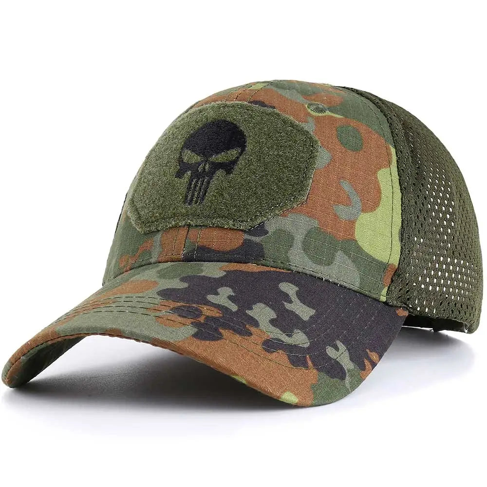 2026 Unisex Summer Baseball Cap – Breathable Sun Protection Hat for Men & Women, Outdoor Sports Skull Head Cap