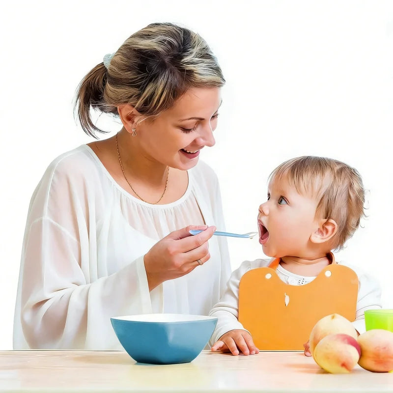 Soft Silicone Baby Feeding Spoon – Gentle Training Spoon for Infants, Toddlers & Baby-Led Weaning