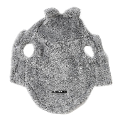 Winter Pet Hoodie Coat – Warm Fleece Jacket for Cats & Small to Medium Dogs, Cozy Puppy & Kitten Sweater Clothes for Sphynx Cats