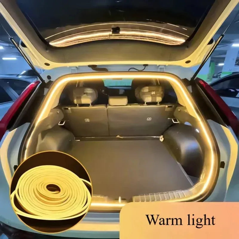 Automatic LED Car Trunk Light Strip – High-Brightness Wireless Tailgate Ambient Interior Lighting