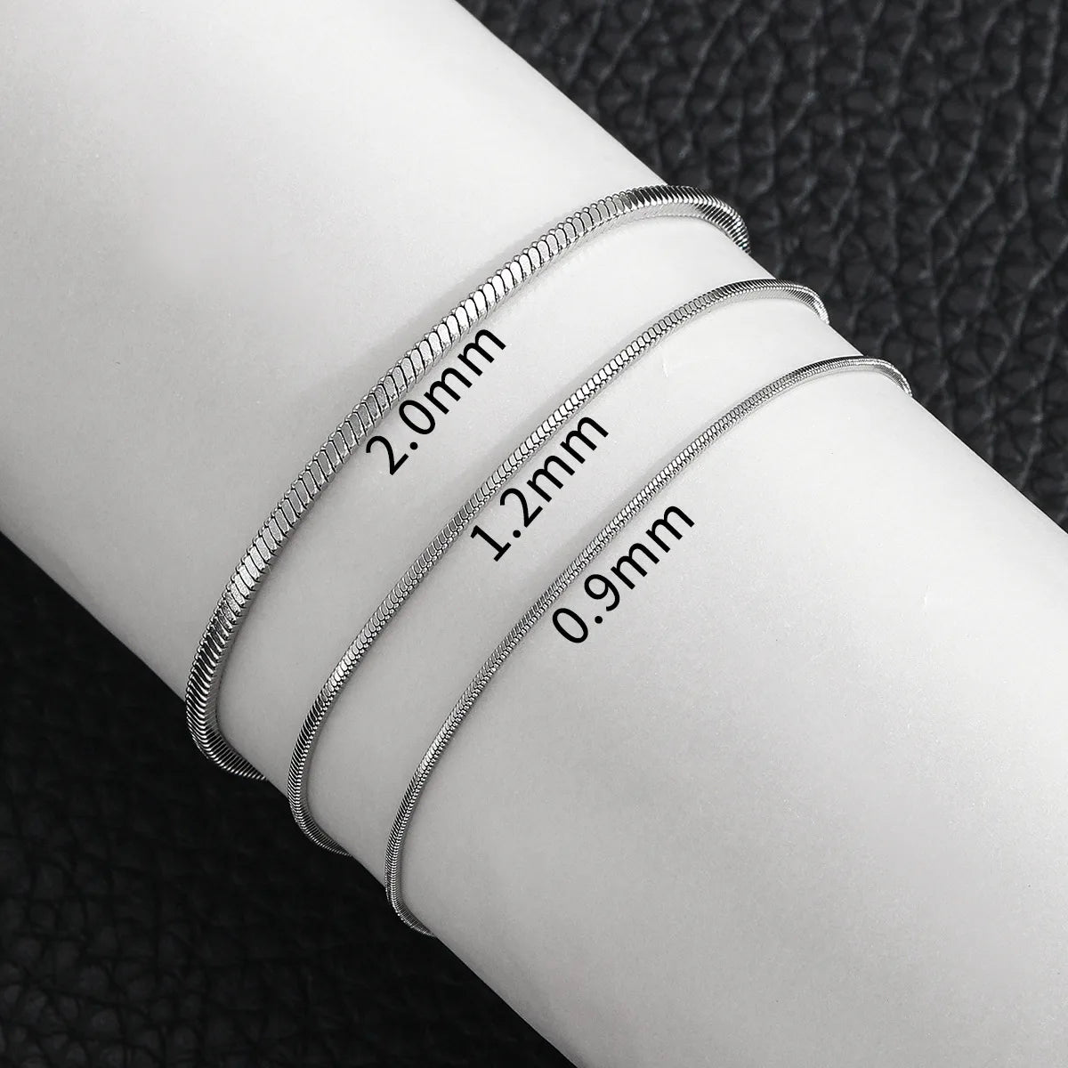 Hip Hop Stainless Steel Snake Chain Bracelet – Trendy Unisex Snake Bone Link Chain Bracelet for Men & Women | Party Jewelry