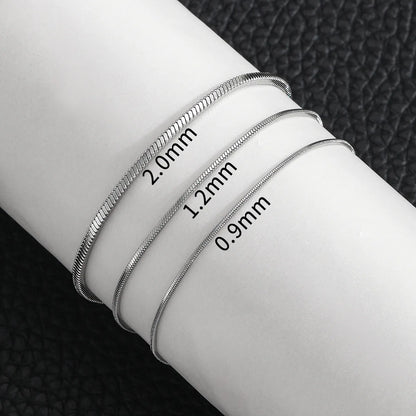 Hip Hop Stainless Steel Snake Chain Bracelet – Trendy Unisex Snake Bone Link Chain Bracelet for Men & Women | Party Jewelry