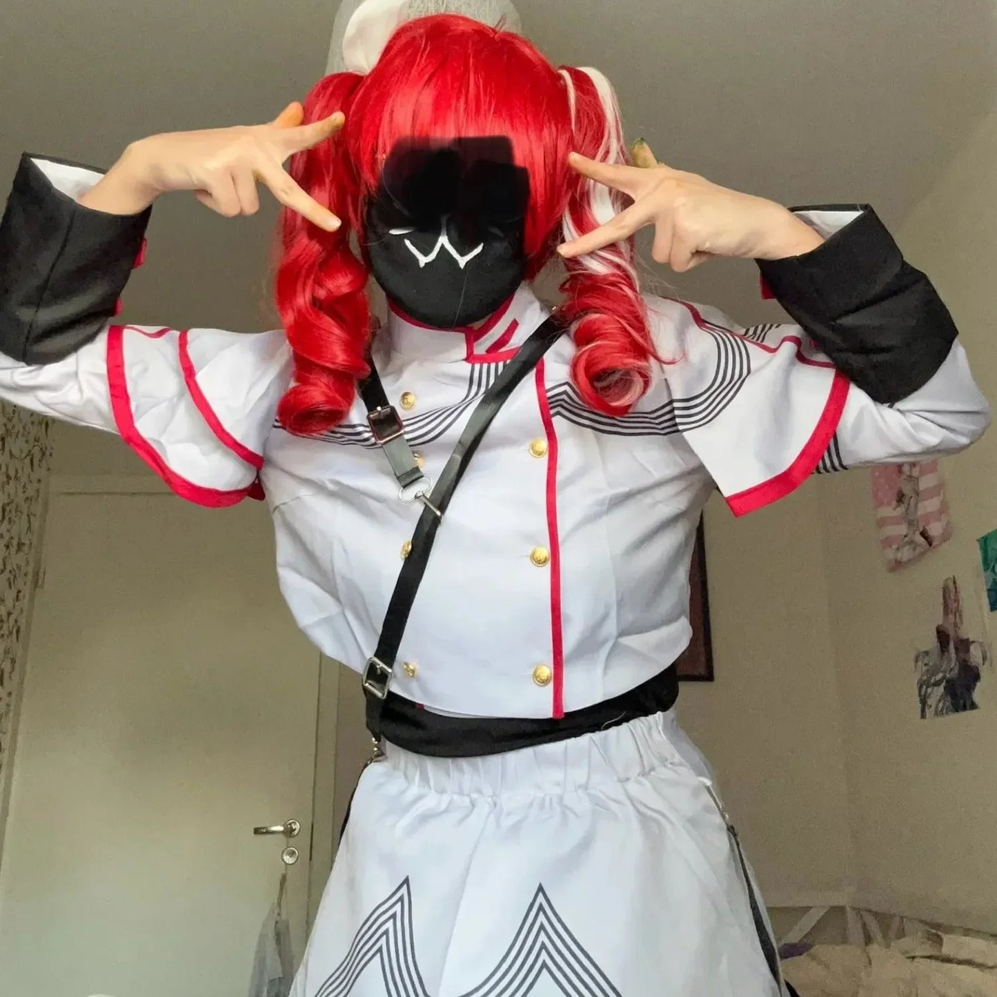 Anime Cosplay Costume Full Set with Wig & Shoes – Women's Halloween Outfit