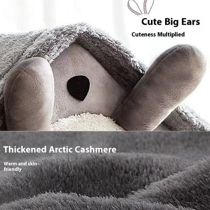 Casa Cama para Perros para Todas las Estaciones, Cama para Mascotas Desmontable y Lavable para Perros Pequeños y Gatos, Casa Cálida de Invierno para Cachorros, Caseta para Teddy