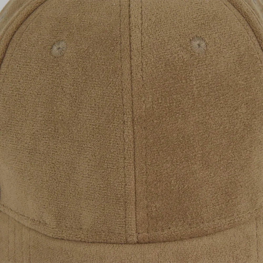 Casquette de baseball rétro en suède uni – Casquette snapback réglable hip hop pour hommes et femmes, casquette de style urbain à visière en fausse fourrure pour le printemps et l'automne