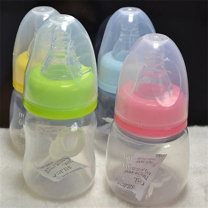 60ML BPA-Free Baby Feeding Bottle Mini Portable Nursing Bottle for Newborns & Infants