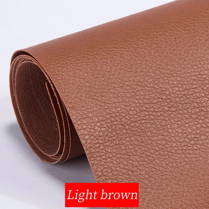 Cinta de reparación de cuero PU impermeable de 50x137cm para sofá, asientos de coche, sillas y muebles