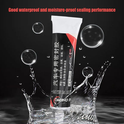 Sellador de parabrisas automotriz de 100 ml – Adhesivo universal impermeable para reparación de ventanas de vidrio, sellado resistente a la intemperie y protección contra fugas