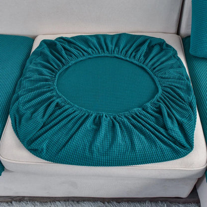 Polar Fleece Sofa Seat Cushion Cover – Stretch Furniture Protector for Pets, Kids & Living Room