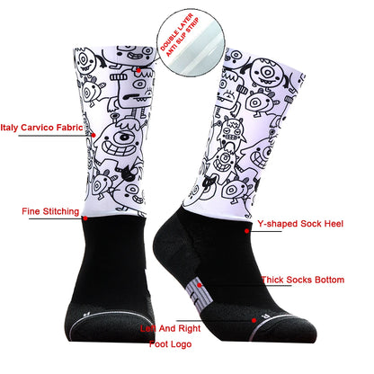 Professional Team Cycling Socks for Men & Women – Breathable MTB & Road Bike Racing Sports Socks