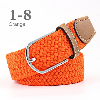 Unisex Canvas Belt Adjustable Nylon Waist Belt for Jeans, Casual & Outdoor Wear (107/120cm)
