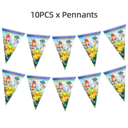 Pokémon Birthday Gift Bags – Pikachu Candy Loot Bags for Party Decorations, Goody Bags & Fillers Supplies
