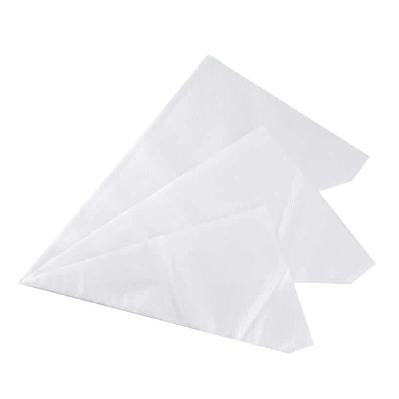 Poches à douille jetables – Lot de 20/50/100 poches à douille pour décoration de gâteaux, outil de glaçage pour crème et fondant, accessoires de pâtisserie pour cupcakes, biscuits et desserts