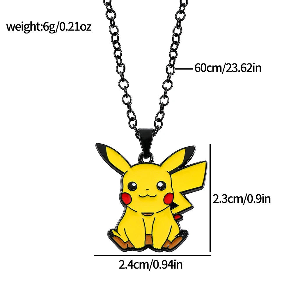 Pokémon Metal Figure Toy – Pikachu, Squirtle, Psyduck & Charmander Collectible Gift