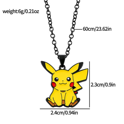 Pokémon Metal Figure Toy – Pikachu, Squirtle, Psyduck & Charmander Collectible Gift