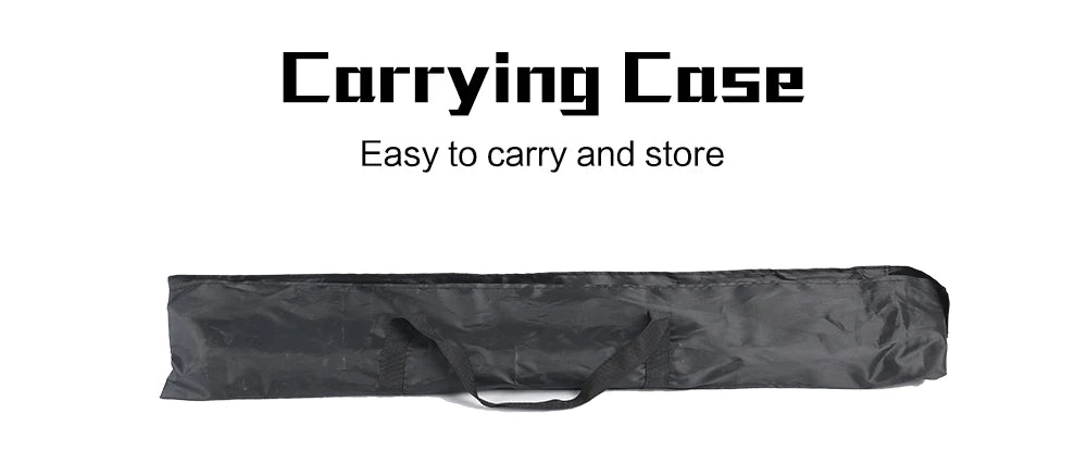 Photography Backdrop Stand Kit – Photo Studio Background Support System with Carry Bag