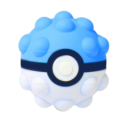 Pokémon Decompression Toys – 6 Styles Cute Poké Ball Pinching Slow Rebound Stress Relief Portable Toys for Kids Gift