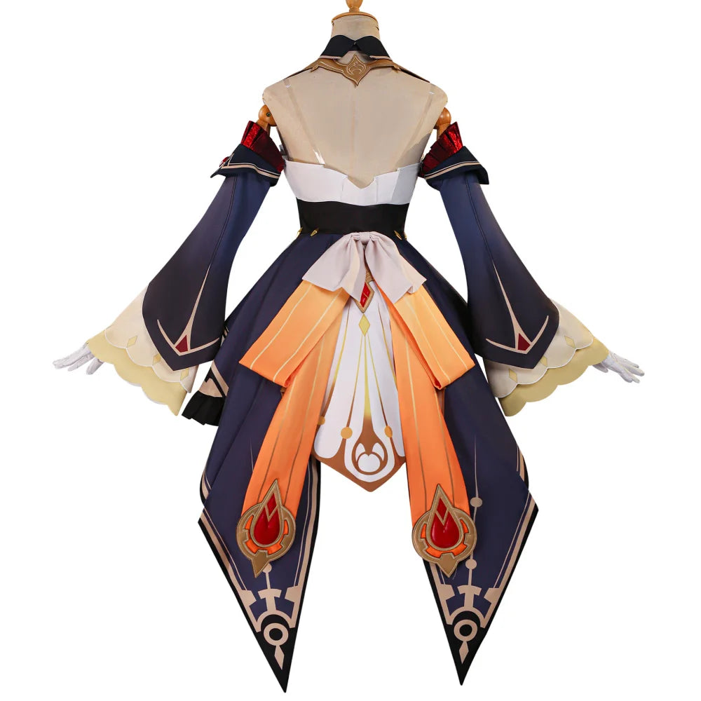 Sandrone Cosplay Costume – Genshin Impact Uniform Set with Wig | Carnival & Masquerade Outfit for Women