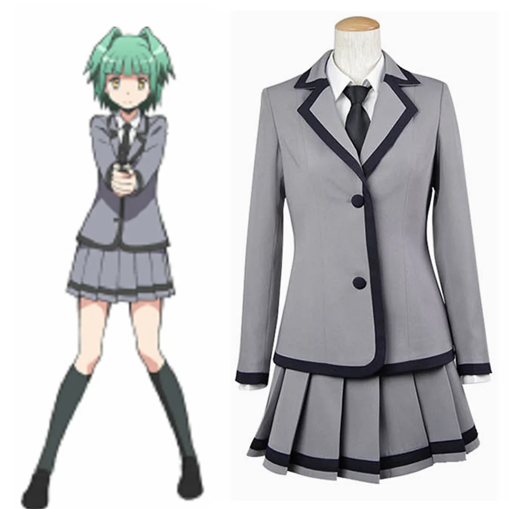Unisex Anime Cosplay Costume – Kayano Kaede (Assassination Classroom) Uniform Suit (Halloween/Christmas Party Outfit)