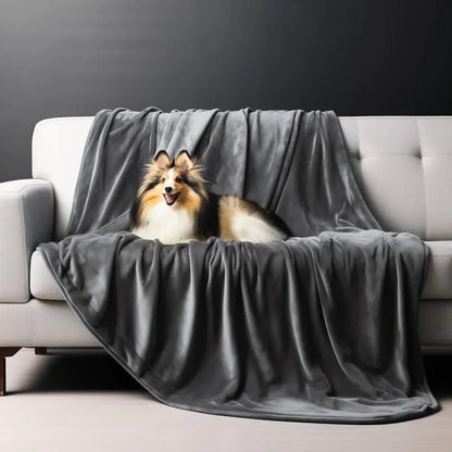Waterproof Reversible Blanket – Leakproof Bed & Sofa Protector for Adults, Kids & Pets