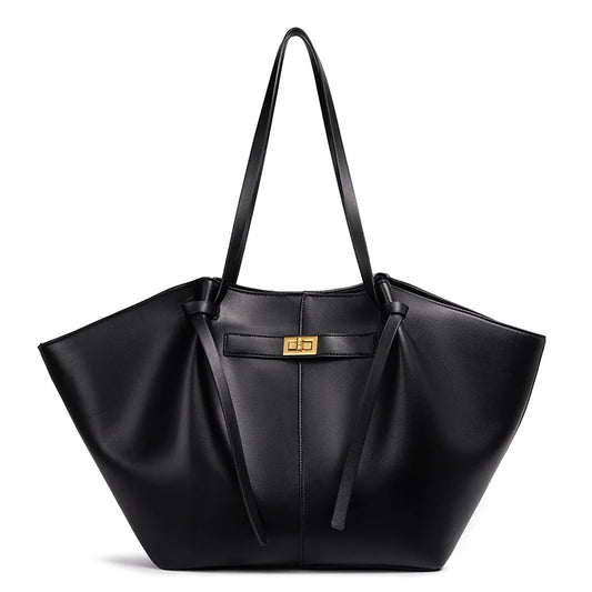 Sac à main pour femme grande capacité en forme de chauve-souris Sac à bandoulière tendance style High Street