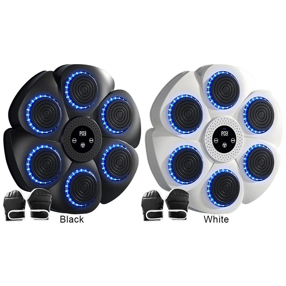 Máquina de Boxeo Musical Inteligente – Entrenador Interactivo de Boxeo de Pared para Adultos y Niños, Fitness en Casa, Entrenamiento de Reacción y Ejercicios