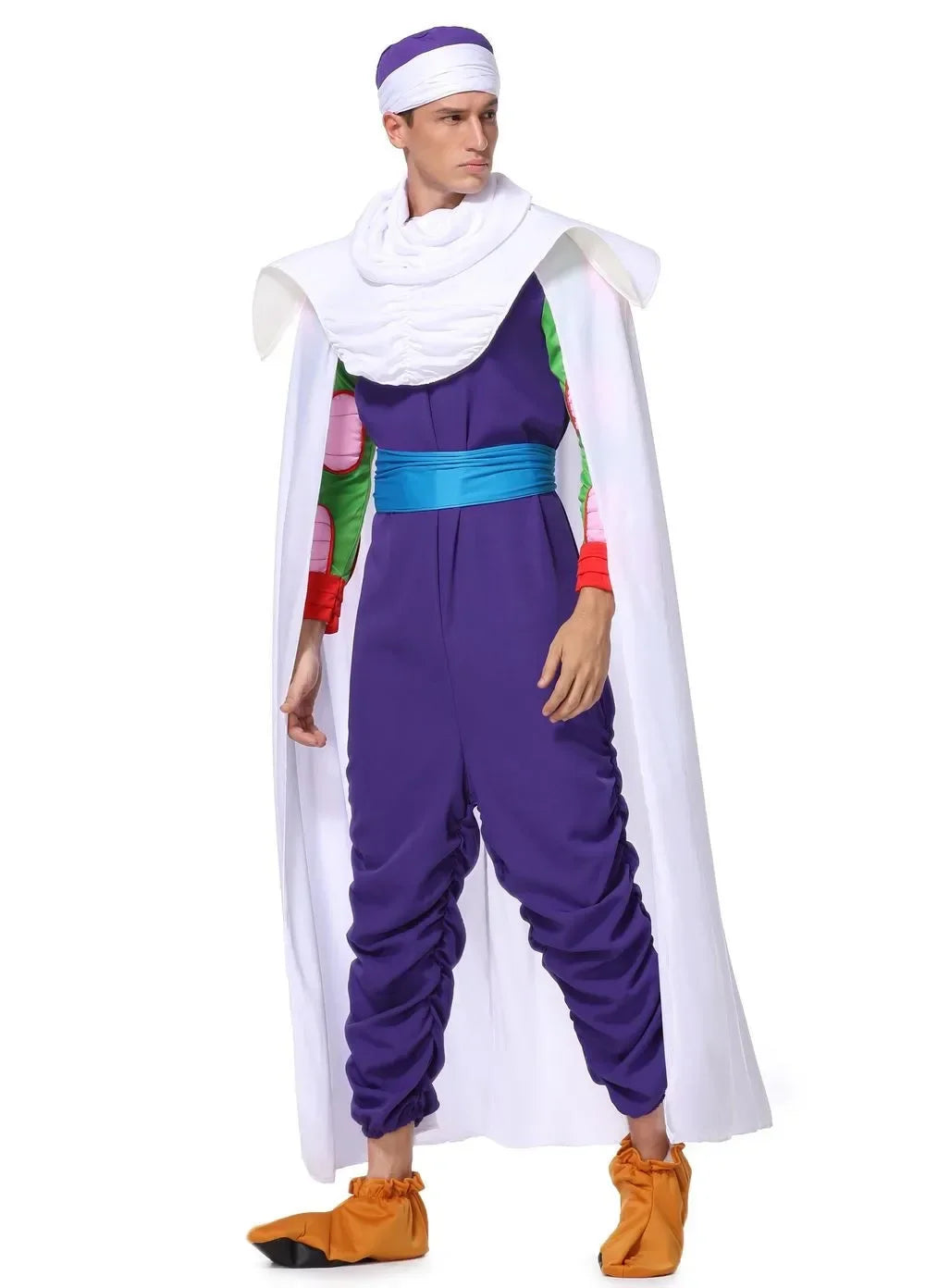 Dragon Ball Master Roshi (Kame Sennin) Cosplay Costume – Adult Men Anime Jumpsuit Outfit for Halloween, Carnival & Roleplay Events
