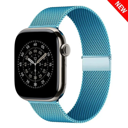 Milanese Loop Metal Band for Apple Watch – Compatible with Series 11, 10, 9, 8, 7, 6, 5, 4, SE & Ultra 2/3, 40–49mm