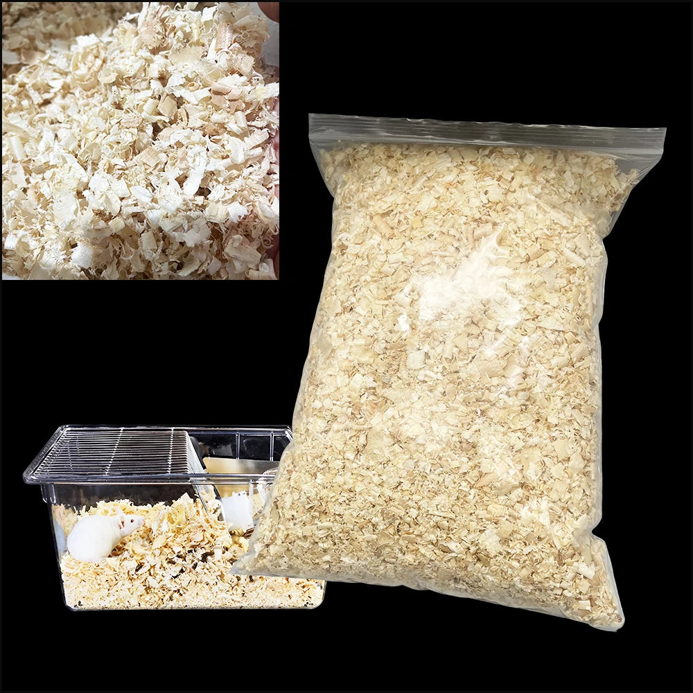 200g Aspen Wood Shavings Bedding – Professional-Grade Clean Laboratory Bedding for Mice, Rats, Rabbits & Small Animal Habitats