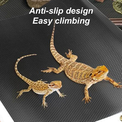 Reptile Terrarium Liner Mat – Easy-Cut Cage Bedding Carpet for Bearded Dragons, Leopard Geckos, Snakes, Turtles & Amphibians