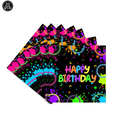 Neon UV Reactive Party Hats – Fluorescent Formal Hats for Glow Parties, Festivals & Events