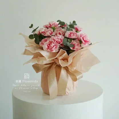 10 Uds. Papel de seda de 50 × 66 cm para envolver ramos de flores para floristas, regalos, bodas, cumpleaños y manualidades DIY