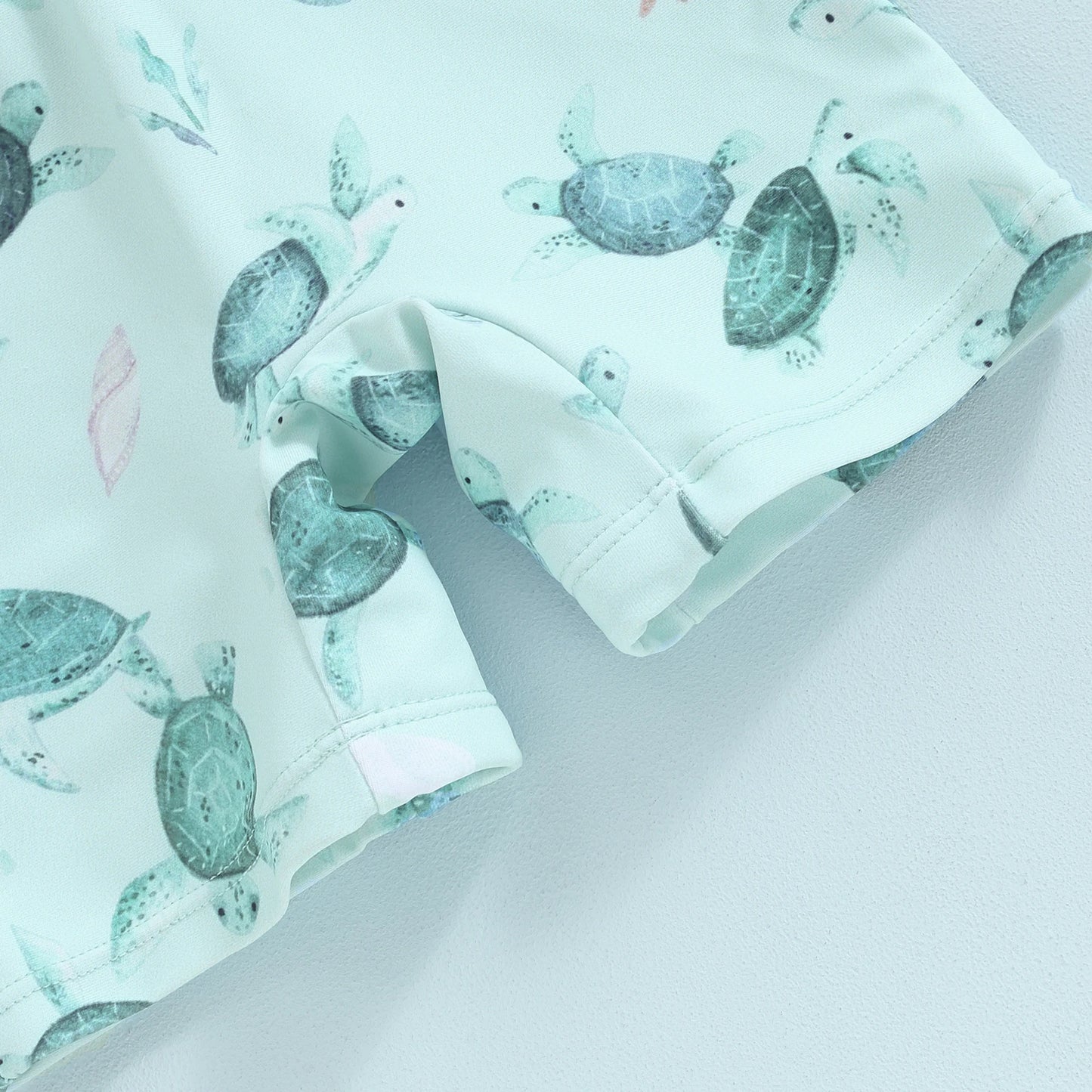 Toddler Baby Boy Whale Print Swimwear Set – Long Sleeve Rash Guard Swimsuit with Sun Hat, Infant UV Protective Beachwear for Swimming, Pool, Summer Vacation & Outdoor Activities