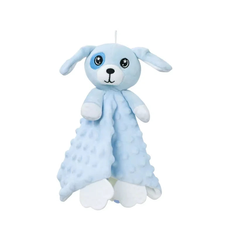 Couverture et doudou personnalisés avec prénom de bébé – Ensemble doux en minky à pois, 2-en-1, cadeau de naissance personnalisé pour garçons et filles