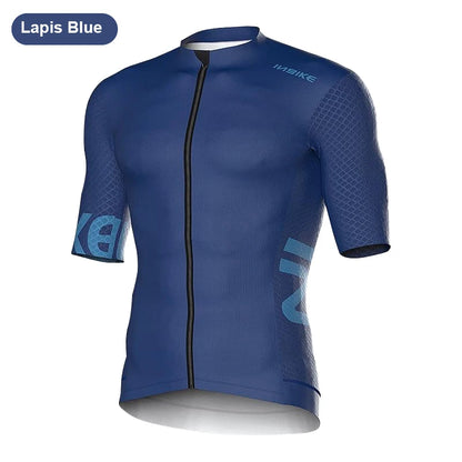 INBIKE Men's Short Sleeve Cycling Jersey – Breathable Summer MTB & Road Bike Bicycle Sportswear