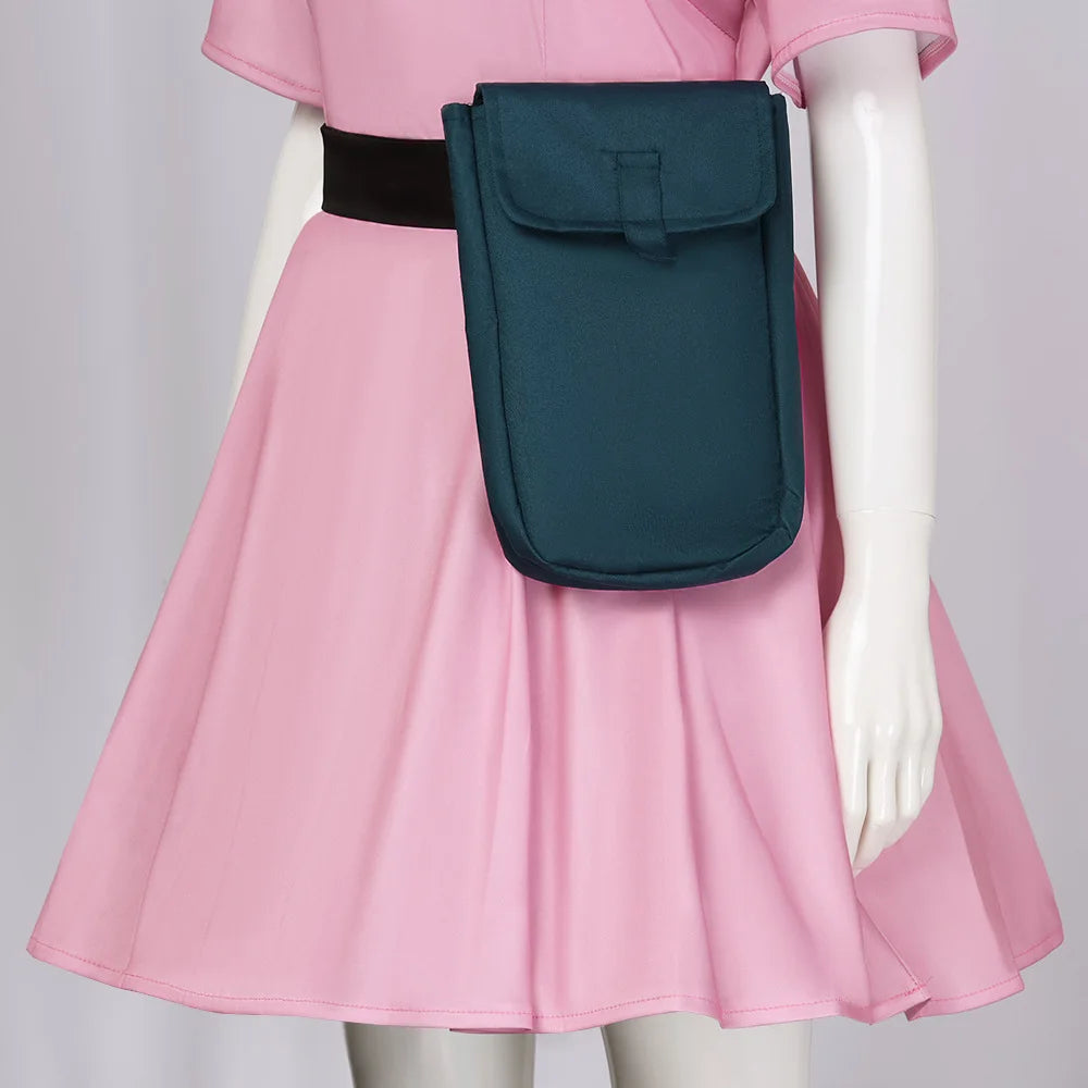 Pink Anime Cosplay Dress – Women’s Full Set Uniform Costume (Carnival/Party Outfit for Adults)