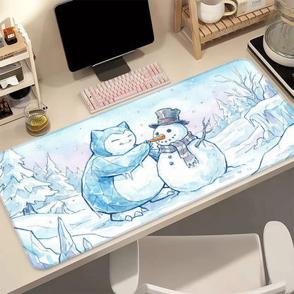 Snorlax Anime Gaming Mouse Pad – Pokémon Cartoon Non-Slip Desk Mat for Laptop & PC Setup