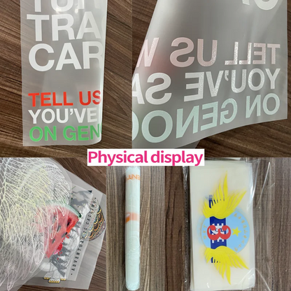 Custom DTF Heat Transfer Stickers – Personalized Logo & Picture Iron-On Patches for Clothing | Washable DIY T-Shirt Thermal Vinyl Transfers