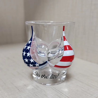 Bikini-Shaped Shot Glass, Sexy Body Vodka Liquor Cup, Novelty Bar Drinkware, Funny Party Drinking Glass for Celebrations and Gifts