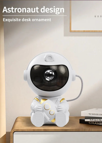 Astronaut Galaxy Projector Night Light – LED Starry Sky Lamp for Bedroom Decor, Kids Gift & Relaxing Atmosphere
