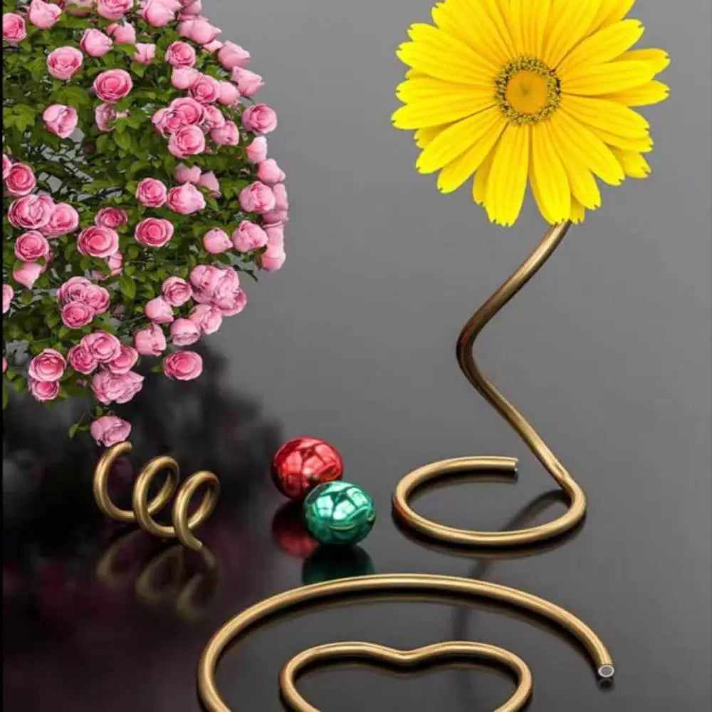 5M Bendable Floral Stem Tube – PVC Aluminum Flexible Rod for DIY Flowers, Wedding & Party Decorations