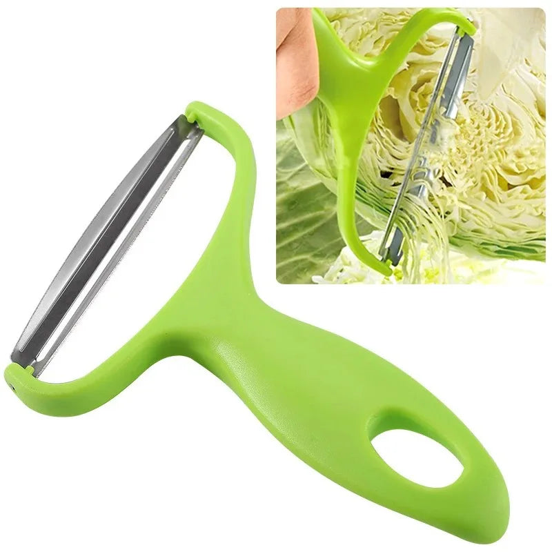 Stainless Steel Fruit & Vegetable Peeler – Portable Manual Apple, Kiwi, Orange & Potato Peeling Tool, Multi-Purpose Kitchen Gadget